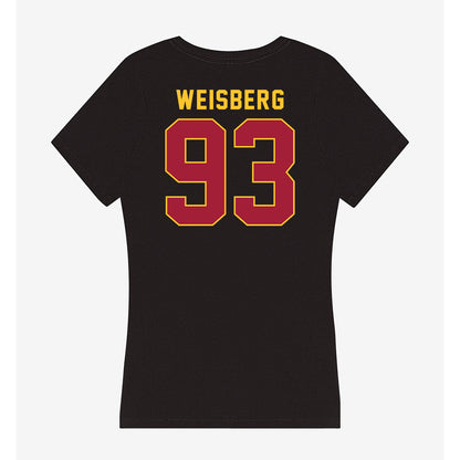 USC - NCAA Football : William Weisberg - Women's V-Neck T-Shirt-1