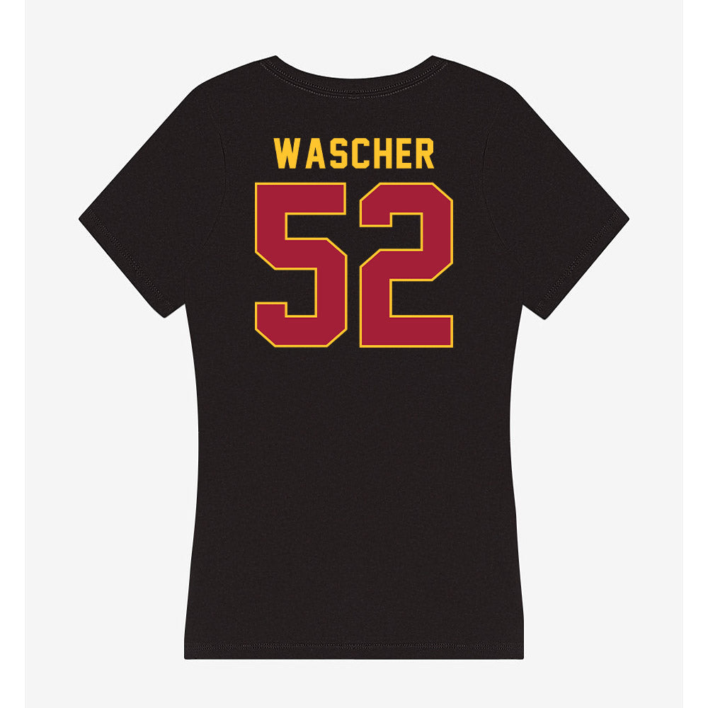 USC - NCAA Football : Willi Wascher - Women's V-Neck T-Shirt-1