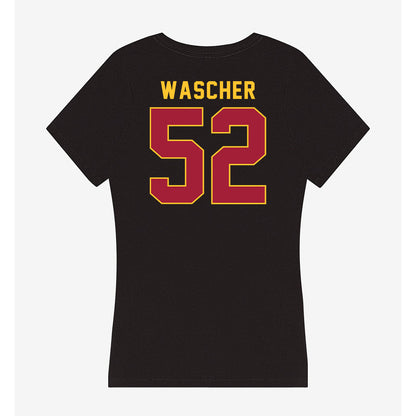 USC - NCAA Football : Willi Wascher - Women's V-Neck T-Shirt-1