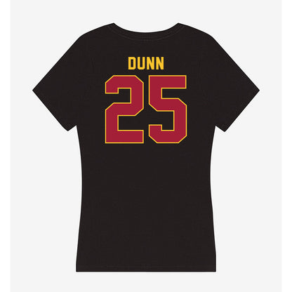 USC - NCAA Women's Basketball : Kara Dunn - Women's V-Neck T-Shirt-1