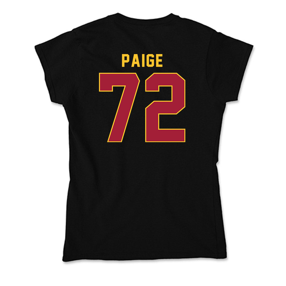 USC - NCAA Football : Elijah Paige - Soft Style Women’s T-Shirt-1