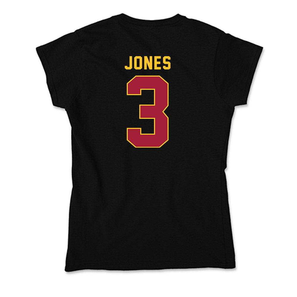 USC - NCAA Women's Basketball : Londynn Jones - Soft Style Women’s T-Shirt-1