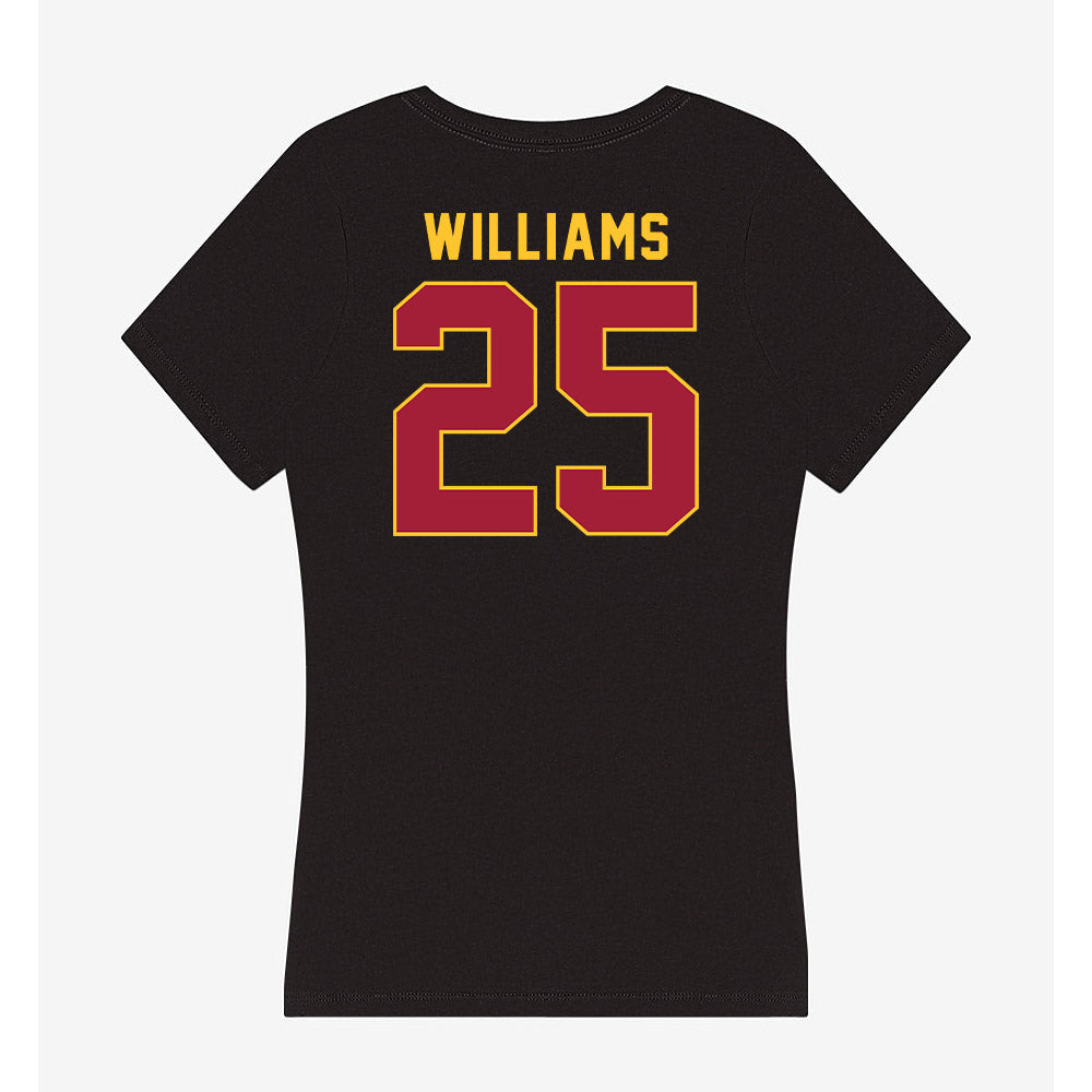 USC - NCAA Football : Marcelles Williams - Women's V-Neck T-Shirt-1