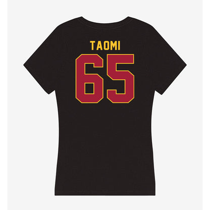 USC - NCAA Football : Erwin Taomi - Women's V-Neck T-Shirt-1
