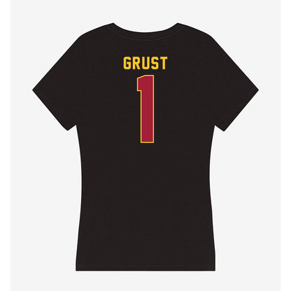 USC - NCAA Women's Soccer : Bella Grust - Women's V-Neck T-Shirt-1