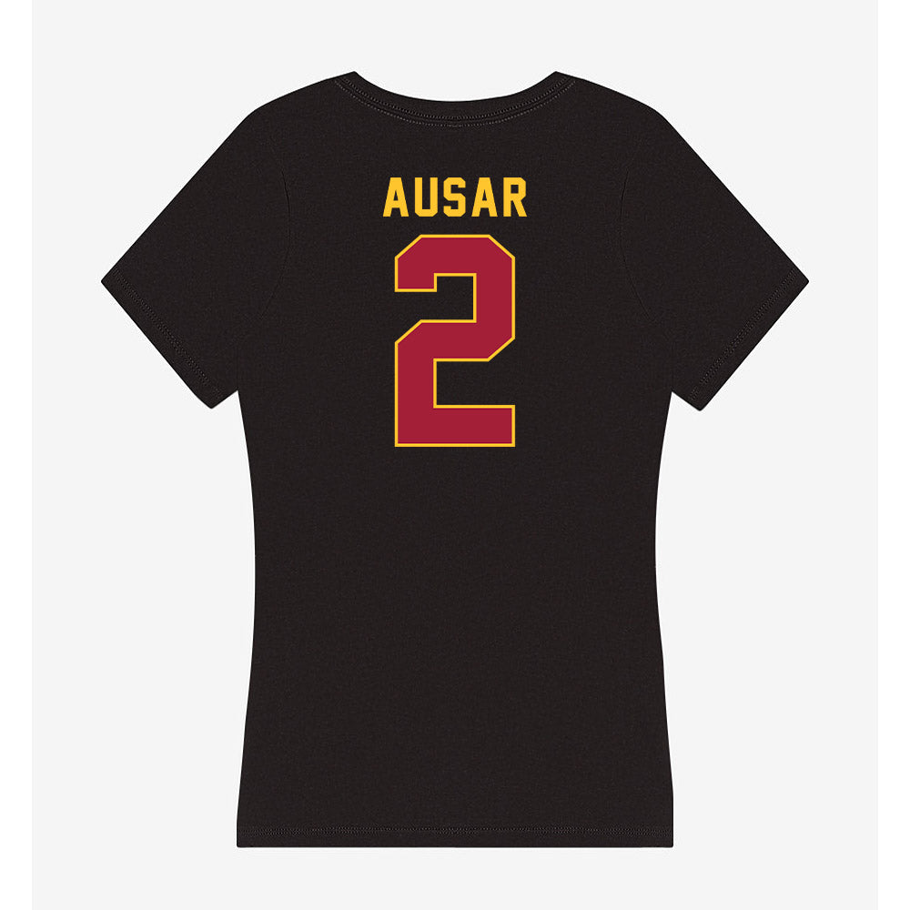 USC - NCAA Men's Basketball : Ezra Ausar - Women's V-Neck T-Shirt-1