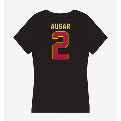 USC - NCAA Men's Basketball : Ezra Ausar - Women's V-Neck T-Shirt-1