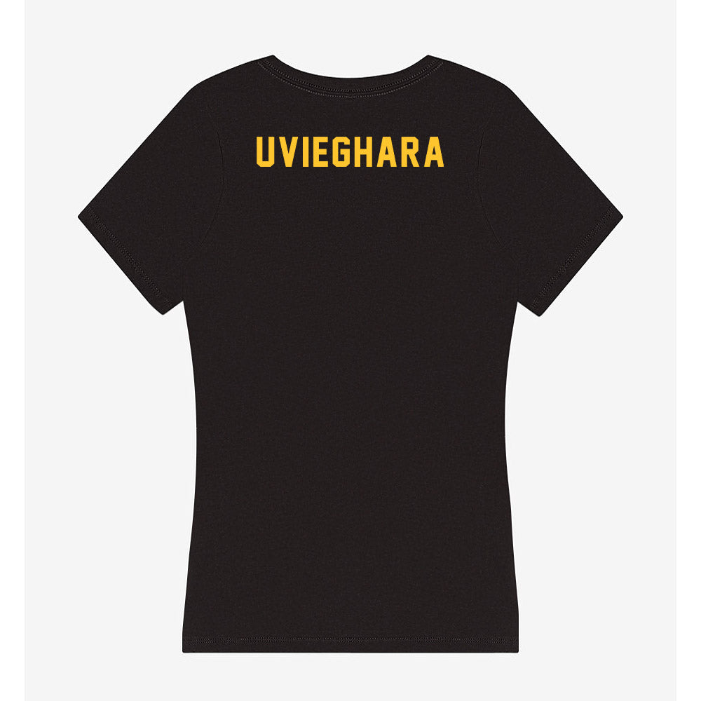 USC - NCAA Women's Track & Field : Rachael Uvieghara - Women's V-Neck T-Shirt-1