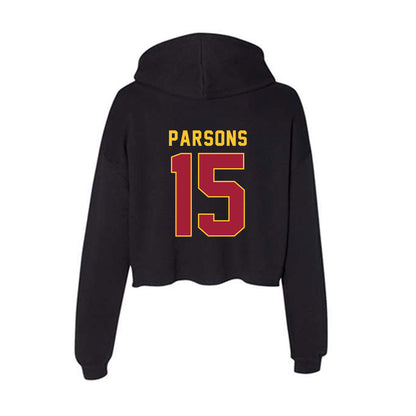 USC - NCAA Women's Soccer : Alyssa Parsons - Women's Crop Fleece Hooded Sweatshirt-1
