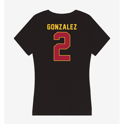 USC - NCAA Women's Soccer : Alyssa Gonzalez - Women's V-Neck T-Shirt-1