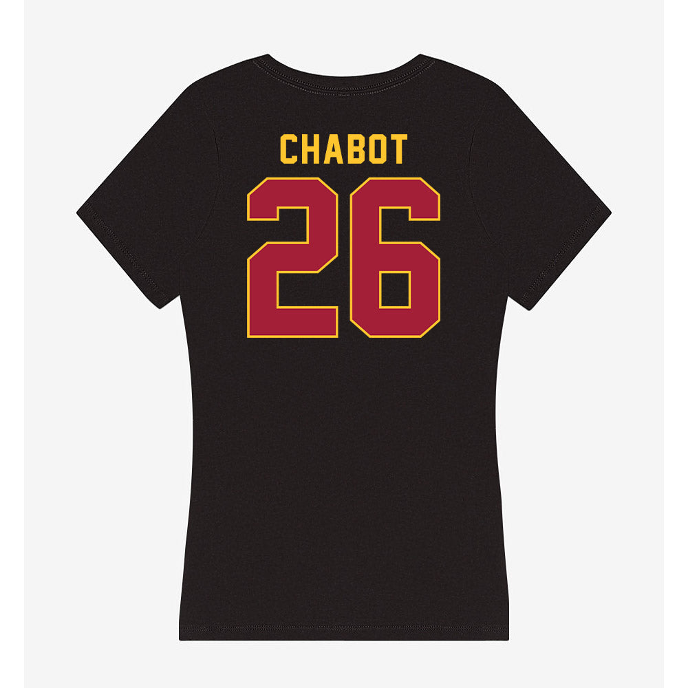 USC - NCAA Baseball : Henry Chabot - Women's V-Neck T-Shirt-1