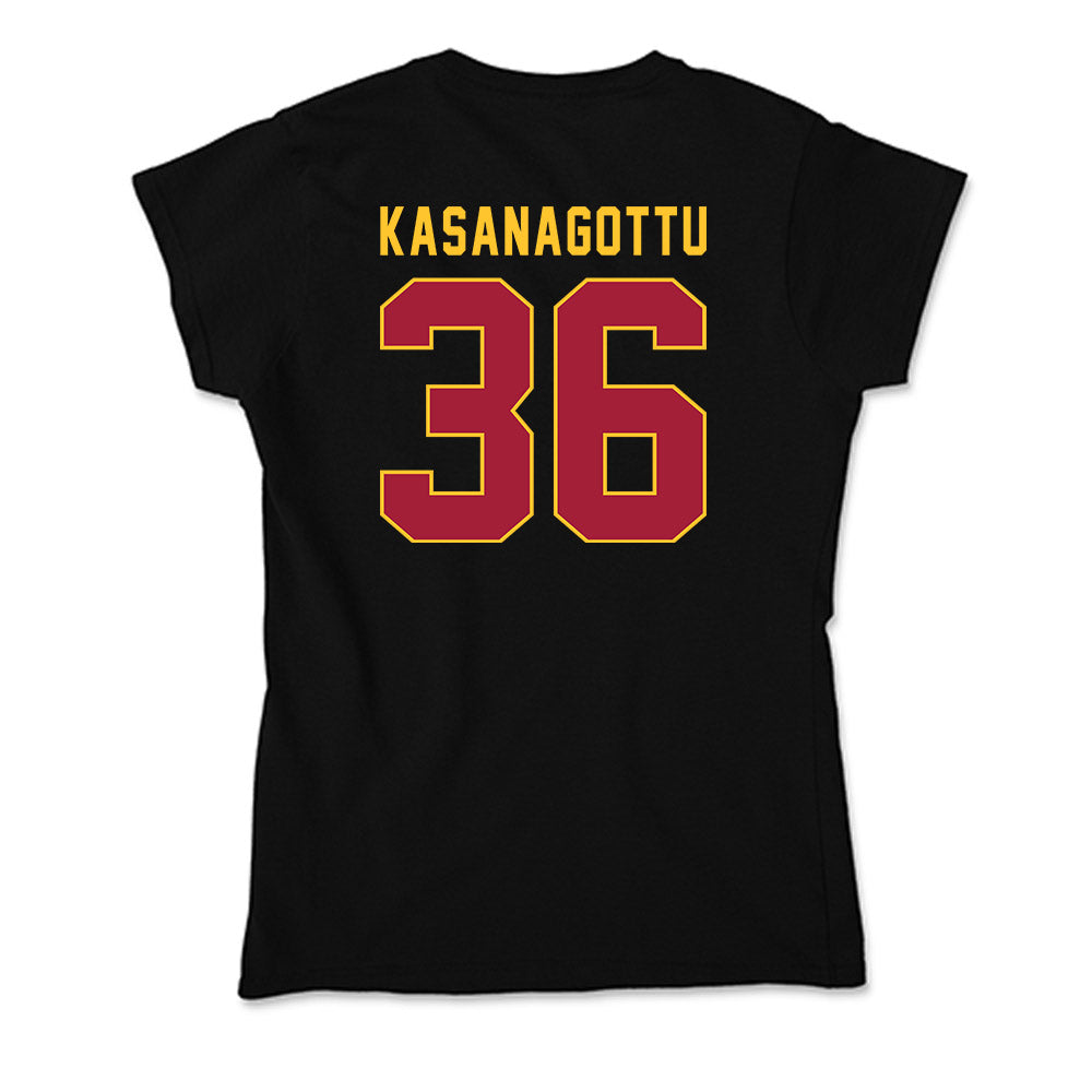 USC - NCAA Baseball : Rohan Kasanagottu - Soft Style Women’s T-Shirt-1