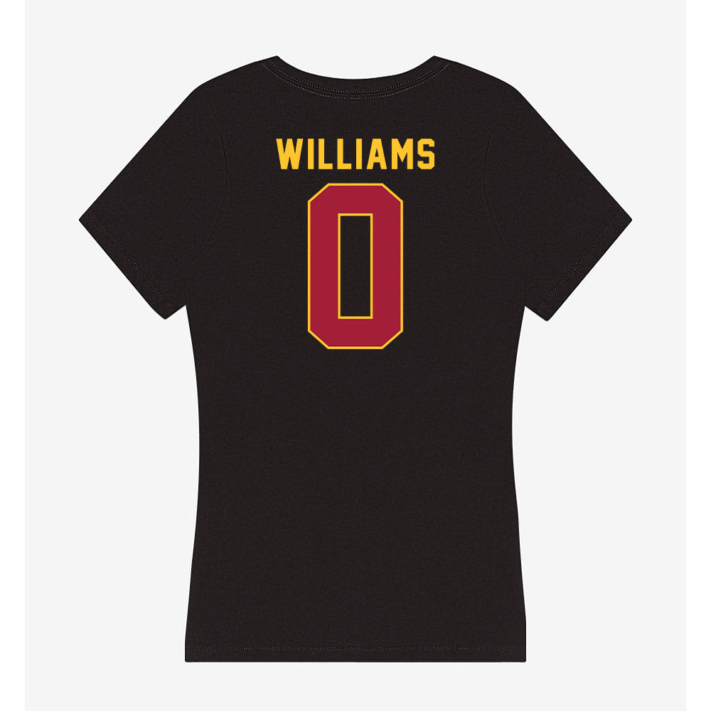 USC - NCAA Football : Zacharyus Williams - Women's V-Neck T-Shirt-1