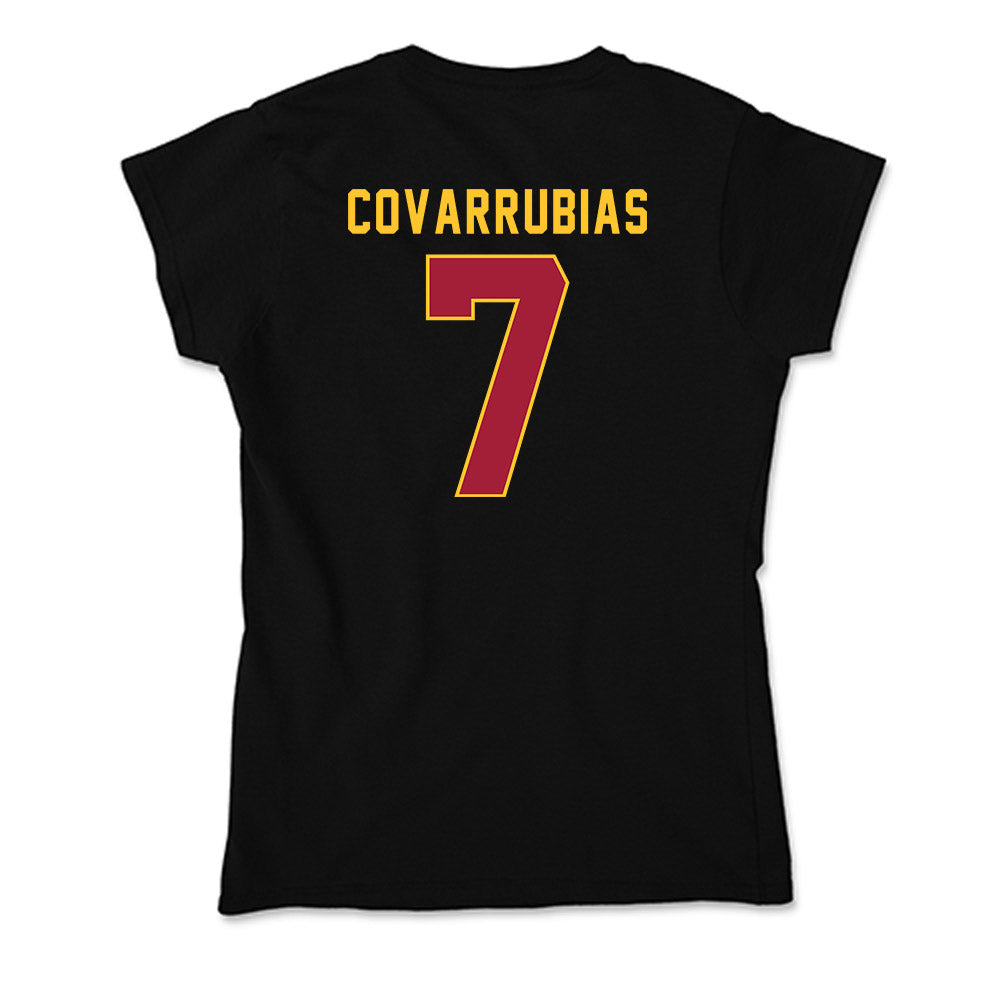 USC - NCAA Baseball : Abbrie Covarrubias - Soft Style Women’s T-Shirt-1