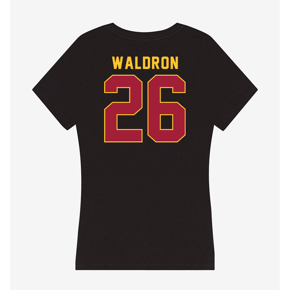USC - NCAA Men's Volleyball : Nick Waldron - Women's V-Neck T-Shirt-1