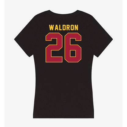 USC - NCAA Men's Volleyball : Nick Waldron - Women's V-Neck T-Shirt-1