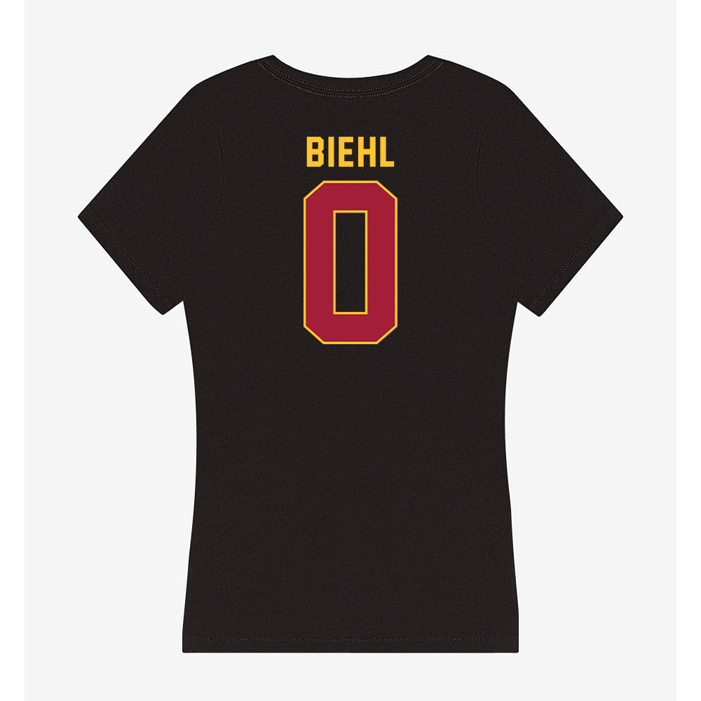 USC - NCAA Women's Soccer : Josie Biehl - Women's V-Neck T-Shirt-1