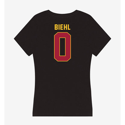 USC - NCAA Women's Soccer : Josie Biehl - Women's V-Neck T-Shirt-1