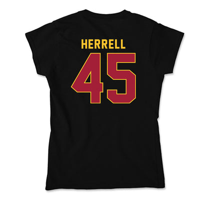 USC - NCAA Baseball : Chase Herrell - Soft Style Women’s T-Shirt-1