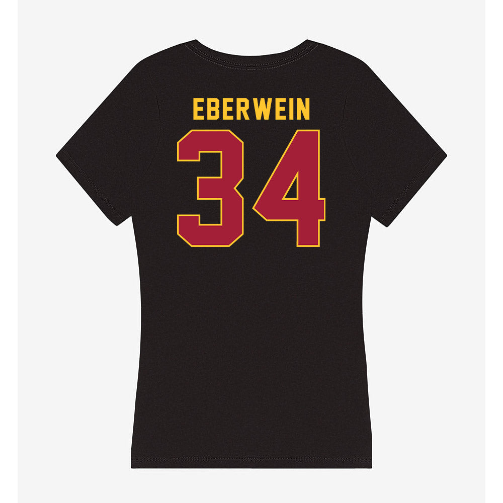 USC - NCAA Baseball : Nolan Eberwein - Women's V-Neck T-Shirt-1