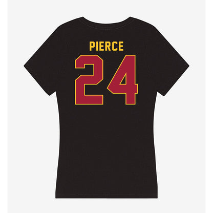USC - NCAA Football : Christian Pierce - Women's V-Neck T-Shirt-1