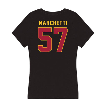 USC - NCAA Football : Roman Marchetti - Women's V-Neck T-Shirt-1