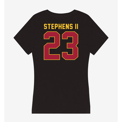 USC - NCAA Football : Desman Stephens II - Women's V-Neck T-Shirt-1