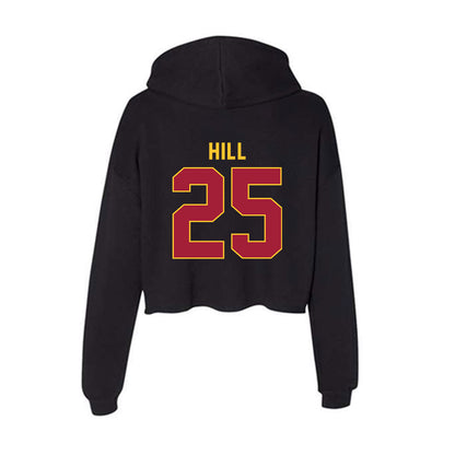 USC - NCAA Women's Soccer : Jordan Hill - Women's Crop Fleece Hooded Sweatshirt-1
