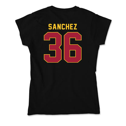 USC - NCAA Football : Rey Sanchez - Soft Style Women’s T-Shirt-1