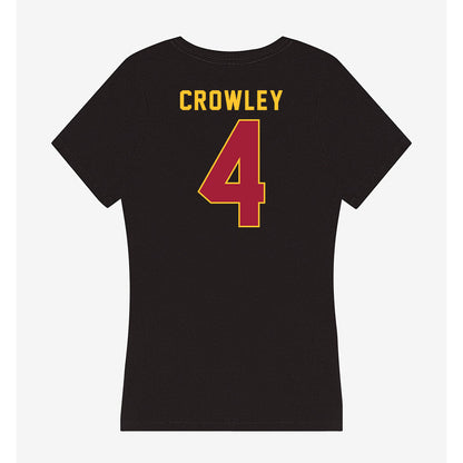 USC - NCAA Women's Lacrosse : Addie Crowley - Women's V-Neck T-Shirt-1