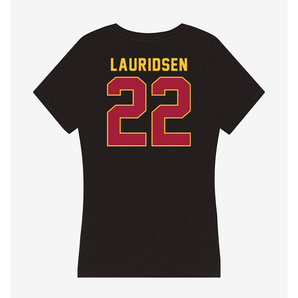 USC - NCAA Baseball : Gavin Lauridsen - Women's V-Neck T-Shirt-1
