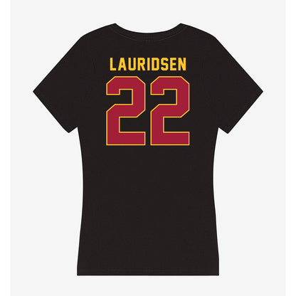USC - NCAA Baseball : Gavin Lauridsen - Women's V-Neck T-Shirt-1