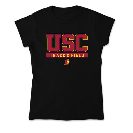 USC - NCAA Women's Track & Field : Dajaz DeFrand - Soft Style Women’s T-Shirt-0