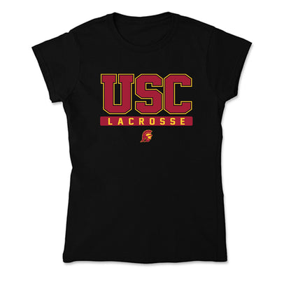 USC - NCAA Women's Lacrosse : Lillie bea Cope - Soft Style Women’s T-Shirt-0