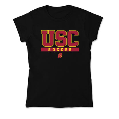 USC - NCAA Women's Soccer : Jordan Hill - Soft Style Women’s T-Shirt-0