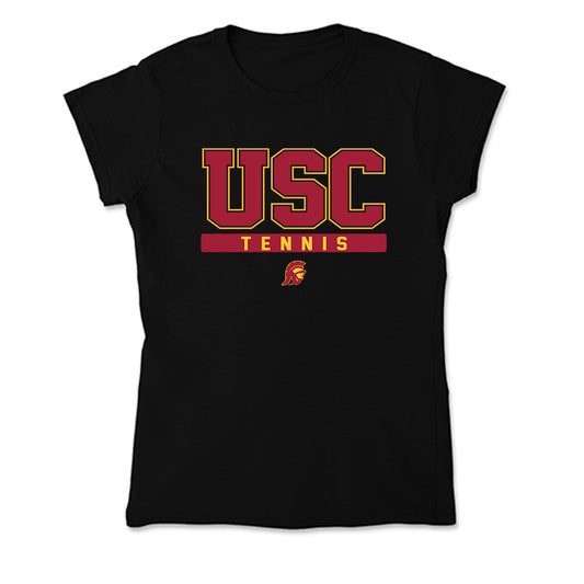 USC - NCAA Men's Tennis : Nathan Trouve - Soft Style Women’s T-Shirt-0