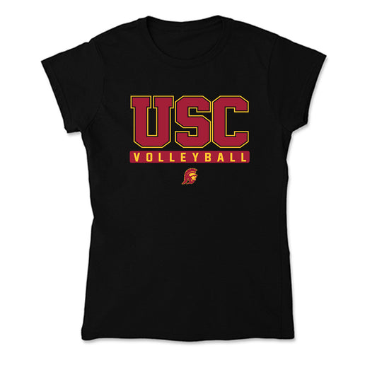 USC - NCAA Women's Volleyball : Taylor Deckert - Soft Style Women’s T-Shirt-0