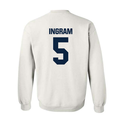 UW Stout - NCAA Baseball : Grant Ingram - Crewneck Sweatshirt-1