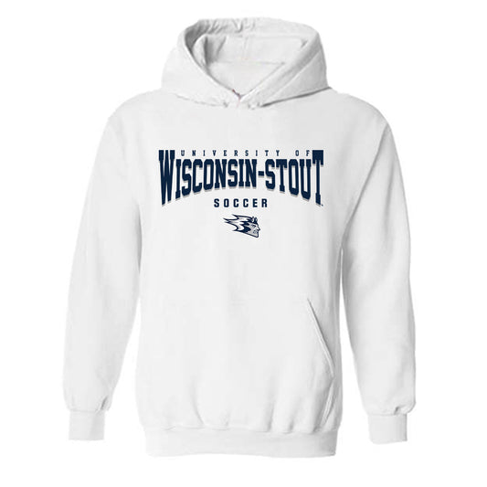 UW Stout - NCAA Women's Soccer : Katie Peterson - Hooded Sweatshirt-0