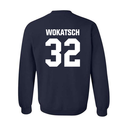 UW Stout - NCAA Women's Basketball : Allison Wokatsch - Crewneck Sweatshirt-1