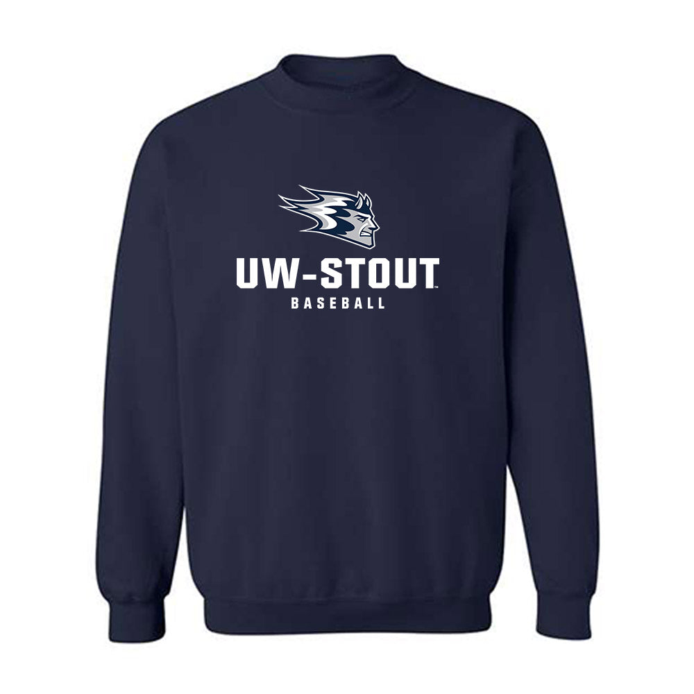 UW Stout - NCAA Baseball : Grant Ingram - Crewneck Sweatshirt-0