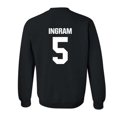 UW Stout - NCAA Baseball : Grant Ingram - Crewneck Sweatshirt-1