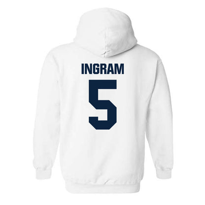 UW Stout - NCAA Baseball : Grant Ingram - Hooded Sweatshirt-1