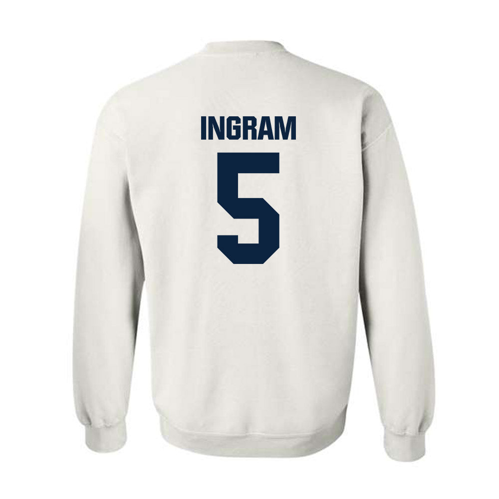 UW Stout - NCAA Baseball : Grant Ingram - Crewneck Sweatshirt-1