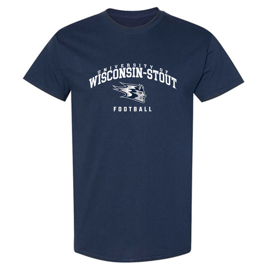 UW Stout - NCAA Football : Logan Schmidtke - T-Shirt-0