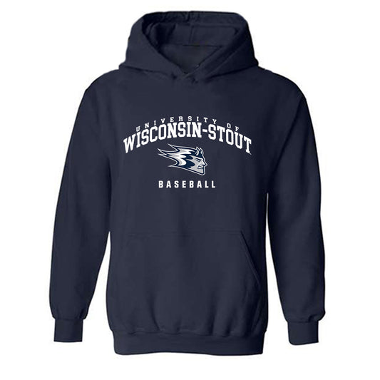 UW Stout - NCAA Baseball : Connor Peck - Hooded Sweatshirt-0