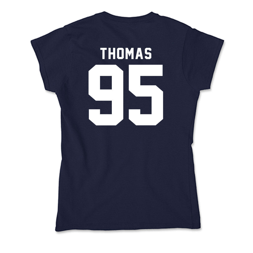 Georgia Tech - NCAA Football : Tawfiq Thomas - Soft Style Women’s T-Shirt-1