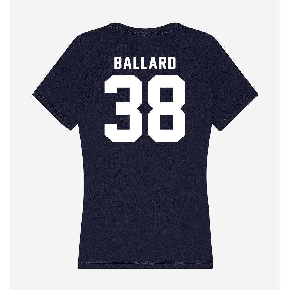 Georgia Tech - NCAA Baseball : Carson Ballard - Women's V-Neck T-Shirt-1