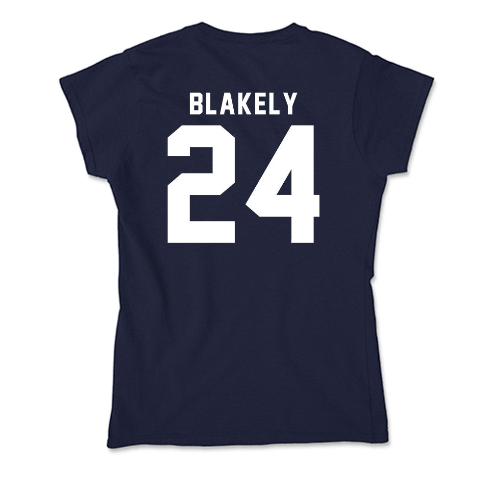 Georgia Tech - NCAA Baseball : Jackson Blakely - Soft Style Women’s T-Shirt-1