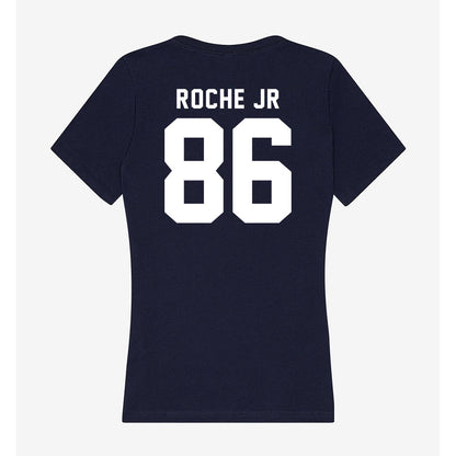 Georgia Tech - NCAA Football : Kevin Roche Jr - Women's V-Neck T-Shirt-1